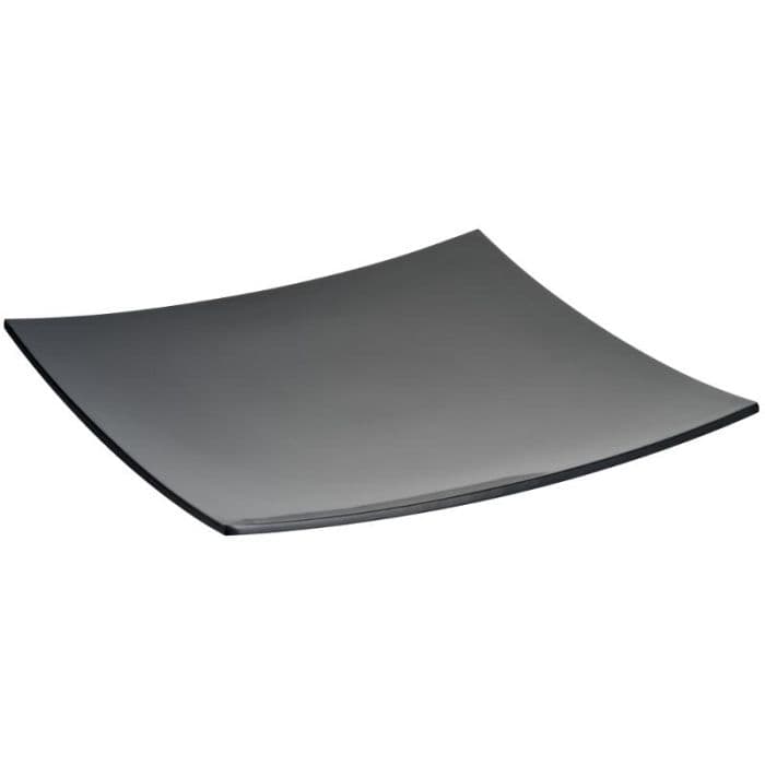 PIATTO LUNA NERO CM 31X31