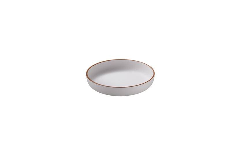 PIATTO FONDO BIANCO CM21 RPET N0001