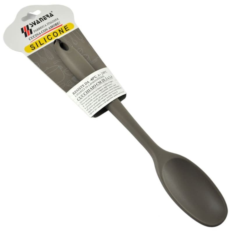 CUCCHIAIO SILICONE CM.28,5  9034