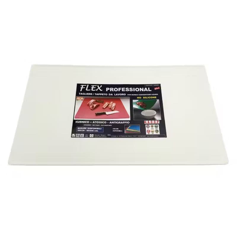 TAGLIERE FLEX 50X30 BIANCO 6814