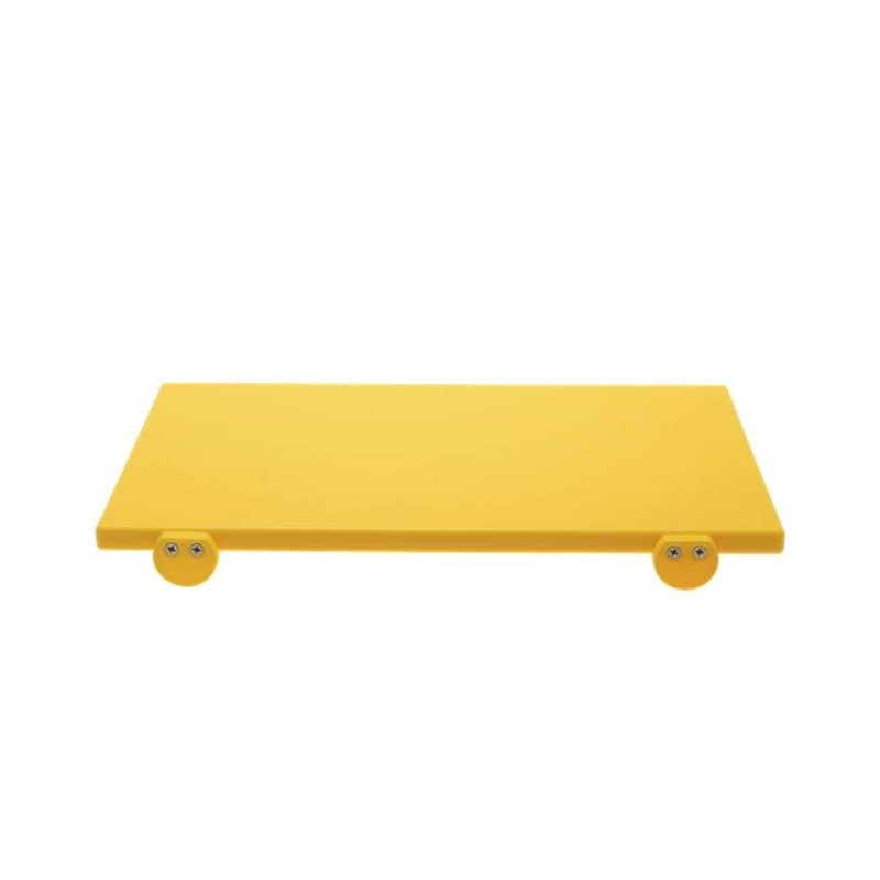 TAGLIERE POL. 80X40 X2 GIALLO