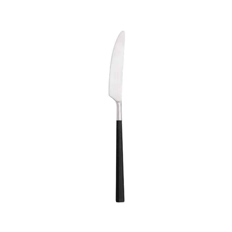 COLTELLO TAVOLA HIVE NERO