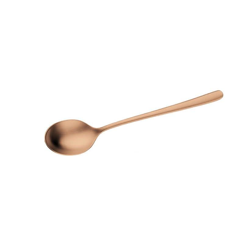 CUCCHIAIO TAVOLA SKY SAT. COPPER