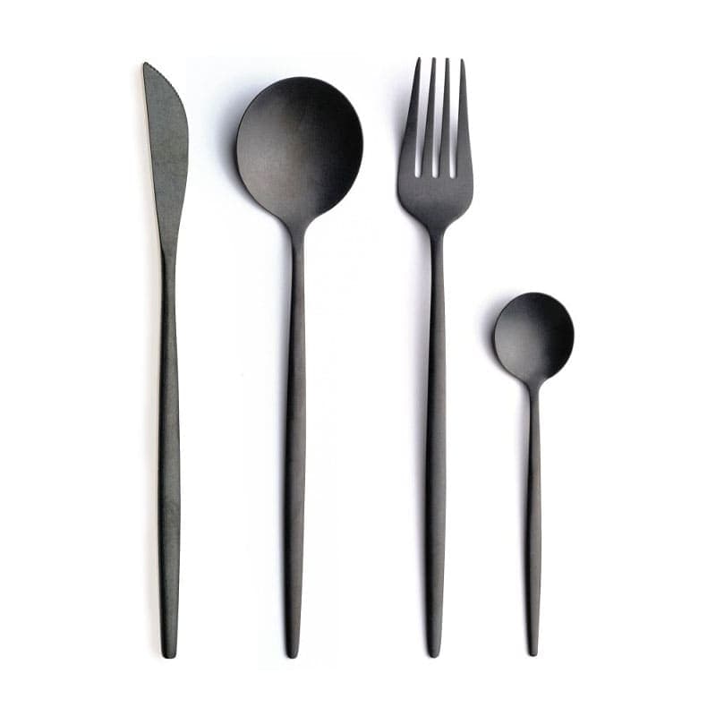 SET 24 POSATE MART VINTAGE BLACK