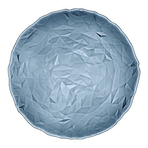 PIATTO CM. 33 MOD. DIAMOND BLU