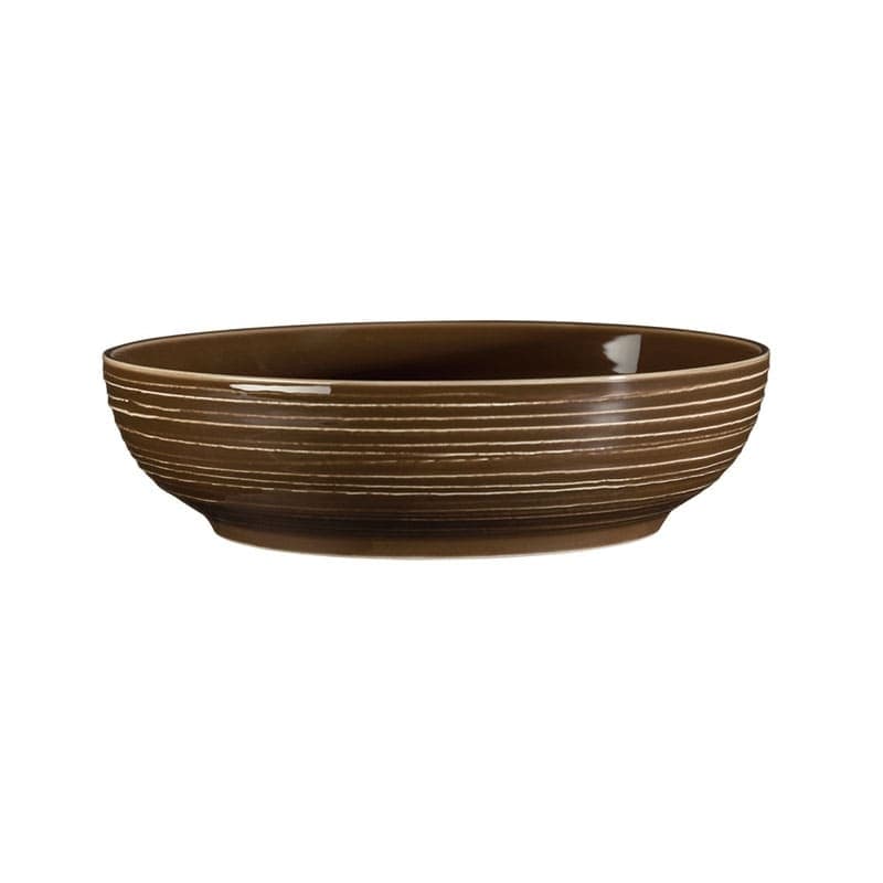 INSALATIERA CM. 25 TERRA MARRONE