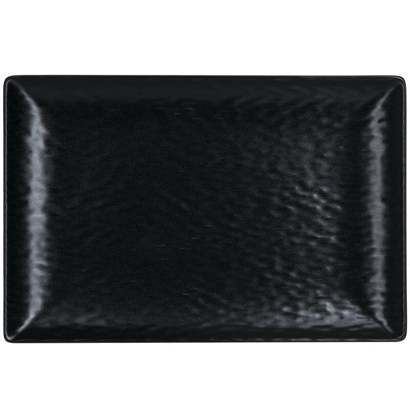 PIATTO PIANO BOA 25X15 NERO