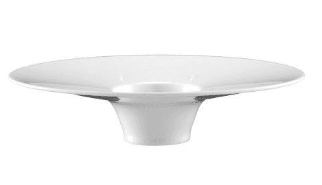 PIATTO OVALE FONDO CM.19 TIEF MANDARIN