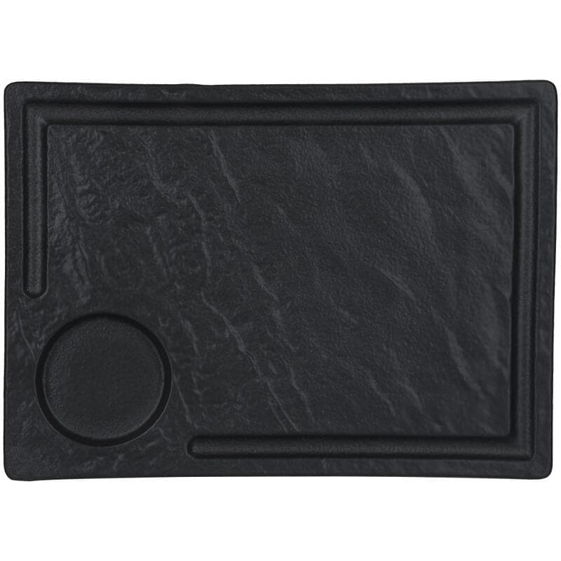 P. BISTECCA CM33x24 VULCANICA BLACK  34340779