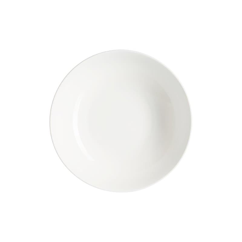PIATTO FONDO PORC. PERLA CM.20