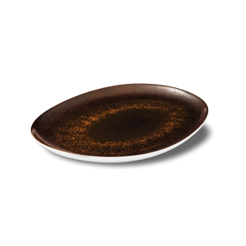 VASSOIO ESTIA RUGGINE 30X26
