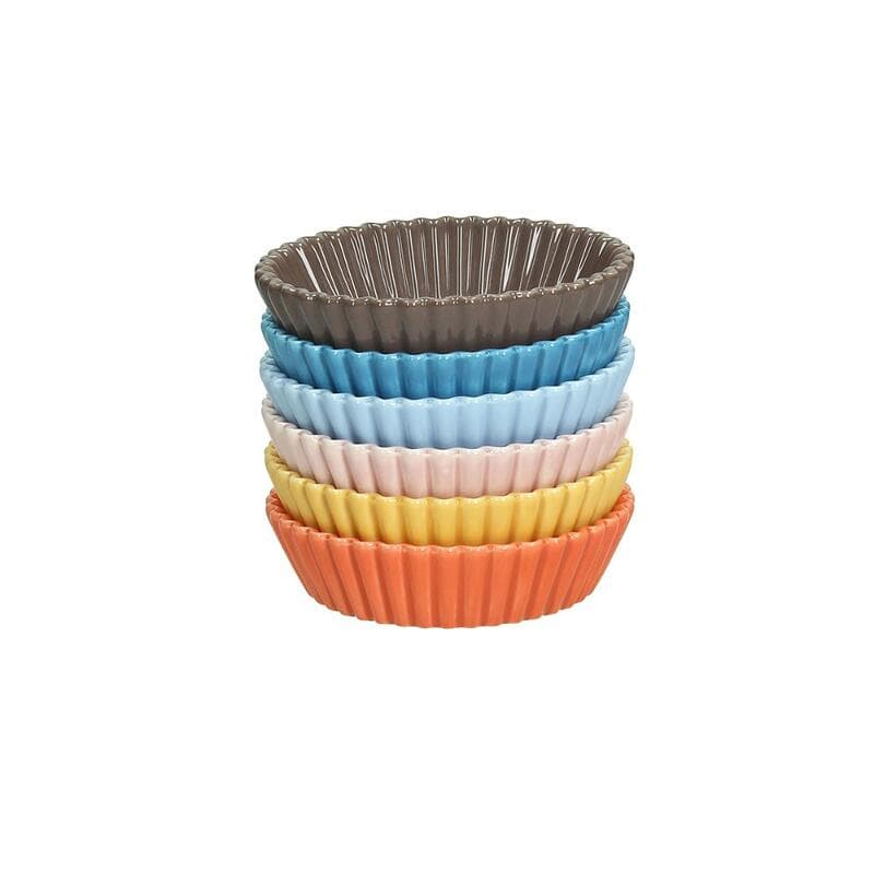 SET 6 MAXI CUP CAKES CM. 10 H 2,5
