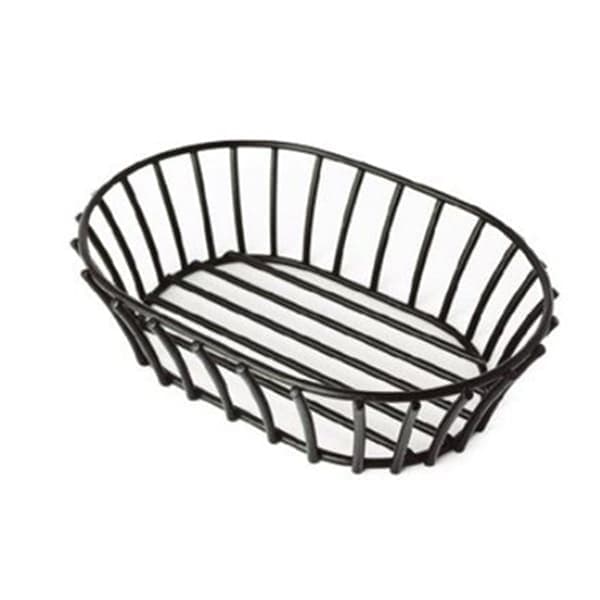 CESTINO OVALE NERO 9440 CM 20.5X14.5