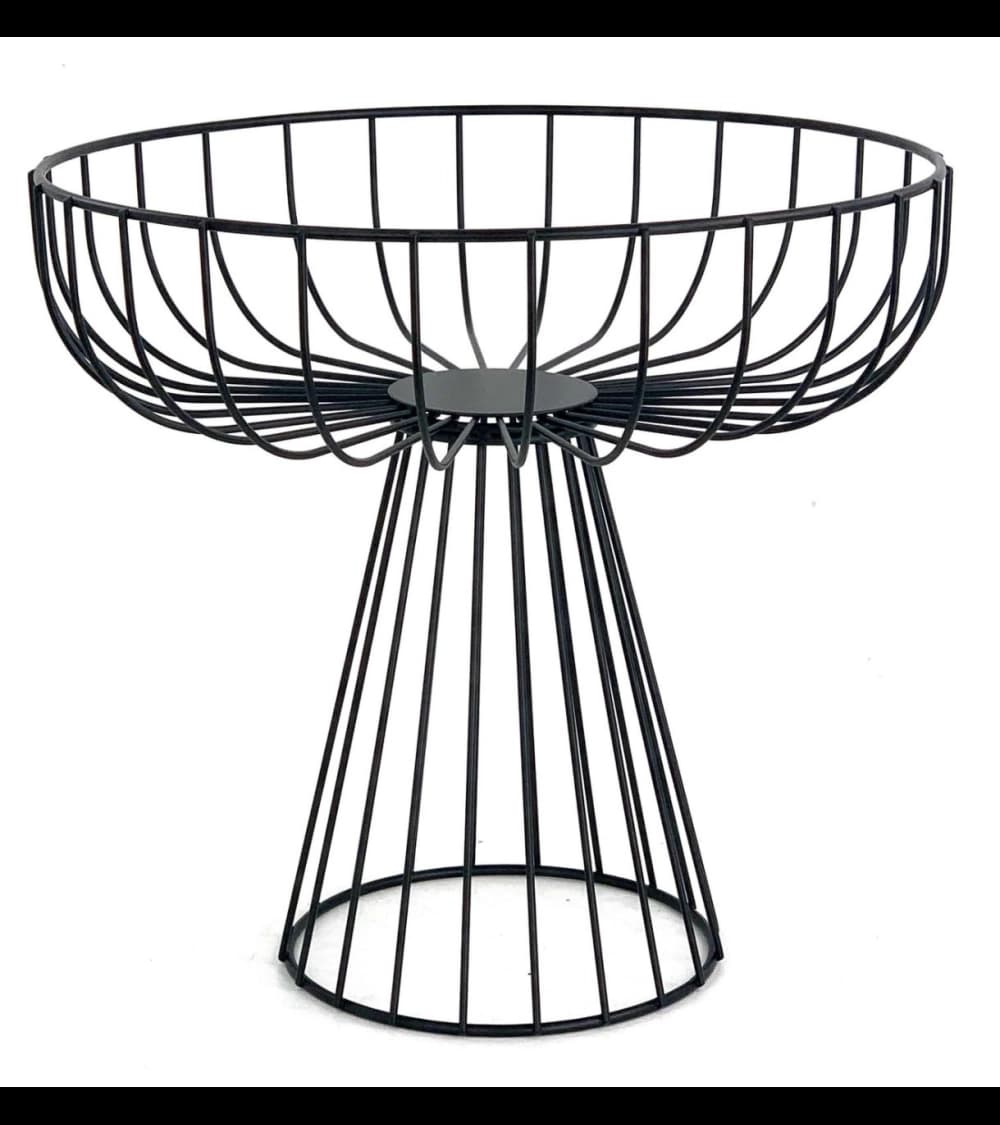 CESTA FILO CALEIDO CM 30 CARBONE