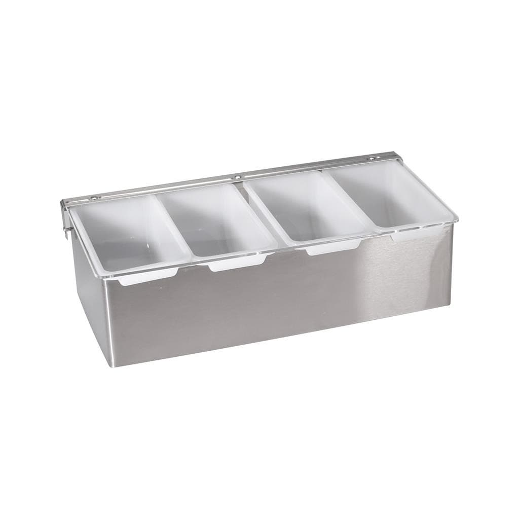 PORTASPEZIE INOX 4 VASCHE 41782-04