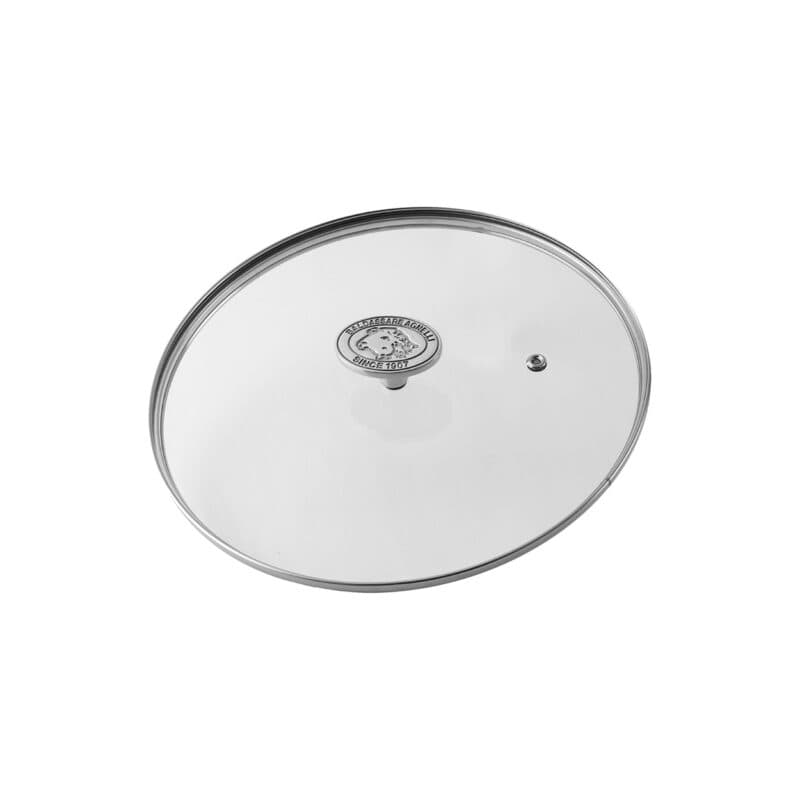 COPERCHIO VETRO INOX CM20